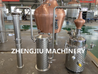 Machine à distiller le gin ZJ, distillateur d'alcool, gin de taille moyenne, distillation artisanale de gin, moonshine