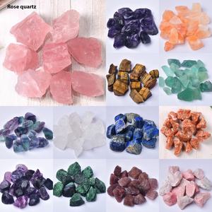 Piedra de Sanación Natural a Granel Cristal en Bruto Piedra Energética Cruda Cuarzo Rosa Amatista Gema - Product Image 2