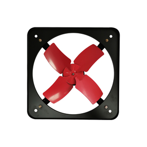 Ventilateur de ventilation industriel électrique de conception carrée métallique fixé au mur avec l'échappement de <span class=keywords><strong>grille</strong></span> OEM/ODM supportant le roulement à billes - Product Image 4