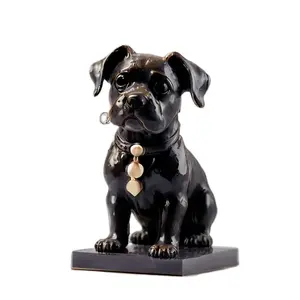 Patung/patung greyhound Resin, patung/patung/patung, hadiah & Kerajinan burung meja polyresin kustom untuk RUMAH & kantor