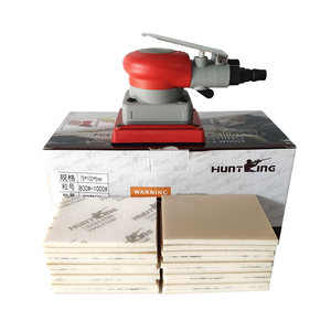 Disque de ponçage carré auto-adhésif Hunter King OEM HX-434 75*100mm 1mm en éponge floquée, dureté 75, pour le polissage automobile - Product Image 4