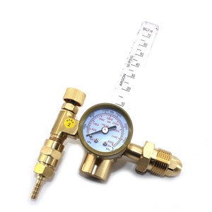 เครื่องวัดอัตราการไหลของก๊าซคาร์บอนไดออกไซด์และอาร์กอน พร้อมวาล์วควบคุมแรงดันและตัวลดแรงดัน - Product Image 1