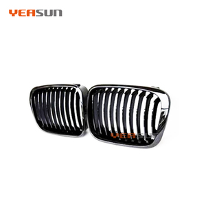 Para BMW Serie 3 E46 cuatro puertas solo viaje negro brillante frente de parachoques del coche rejilla - Product Image 1