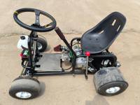 Kart de drift miniature 125cc à essence équipé d'un frein à main pour divertissement en plein air