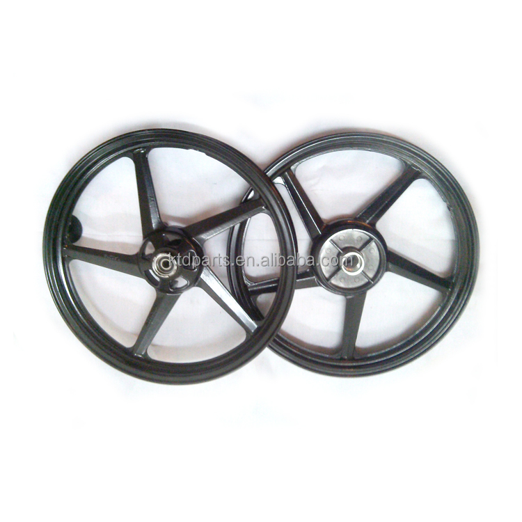 Jante Avant Moto 8 Pouces Alliage Aluminium Poli – Antirouille – Compatible Mini Monkey Z50 Q50 – Pneus 2.5-8