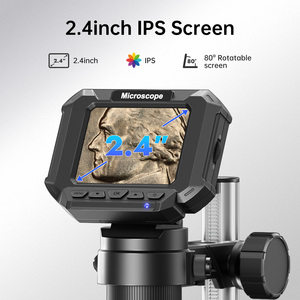 2.4'' LCD Display 10MP 1080p Resolution 1000X Magnification Manual Stereo Digital LED Illumination TF Card MK2 Digital <b>Microscop</b> - Product Image 3