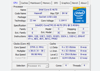 Precio de Fábrica, Procesador CPU I5 4670 4430 4460 4570 4590 4690 I7 Gaming 4770 4771 4790 K CPU 4770K 4790S 4790K