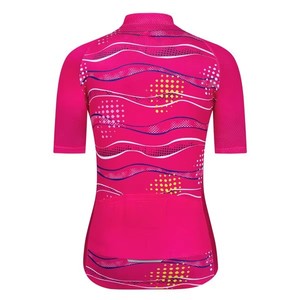 Jersey de Ciclismo para Mujer, de Manga Corta, Ligero, de Secado Rápido, Transpirable, Estampado, Impermeable, que Absorbe el Sudor, para Verano, Gran Venta - Product Image 3