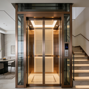 2-6 मंजिल आवासीय विला के लिए पीसी विकल्प के साथ आधुनिक छोटे घर लिफ्ट और कम शोर - Product Image 3