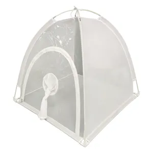 Portable Transparent Black Soldier Fly Breeding Net House Aviary Insect Rearing Cage Insect Traps Net