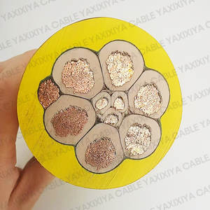 Type W 380v 660 Volt 2c 1/0 2/0 3/0 4/0 AWG Icea Isolation CPE Gaine Caoutchouc Câble Minier - Product Image 3