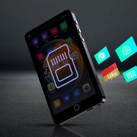 Reproductor MP3 Inteligente Android Premium de 5.0 Pulgadas con WiFi, Bluetooth, Pantalla Completa, Cámara Integrada, Dispositivo Portátil de Audio y Video MP4 para Estudiantes