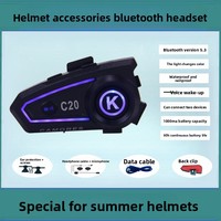 Untuk Headset Berkendara Sepeda Motor-Kontrol Suara Peredam Kebisingan Aktif Daya Tahan Baterai Sangat Lama (Lebih Dari 20 Jam) Olahraga