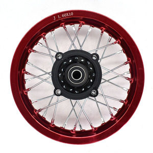 Pequeña <span class=keywords><strong>moto</strong></span> de cross 1,60-10 "llanta de rueda trasera <span class=keywords><strong>llantas</strong></span> de aluminio de 10 pulgadas para Pit Bike Mini Kid's Off Road motocicleta Motocross - Product Image 5
