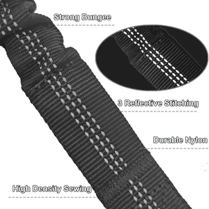 <strong>Dog</strong> <strong>Lead</strong> Shock Absorber Medium <strong>Dogs</strong> Pet Elastic Rope Indestructible <strong>Toys</strong> <strong>Walking</strong> <strong>Leads</strong> Extension Bungee Black Training Leash - Product Image 5