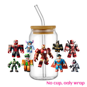 สติกเกอร์ติดแก้ว Robloxe ลายตัวละครในเกม แบบ UV DTF ขนาด 16 ออนซ์ สำหรับแก้ว Libbey และกระป๋องพลาสติก สติกเกอร์แบบลอกติดเอง พร้อมส่ง - Product Image 6