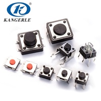 Interrupteur tactile SMD normalement fermé Chinakel KEL-D001, DC12V 50mA, force d'actionnement 160gf/250gf, durée de vie mécanique 50000 cycles