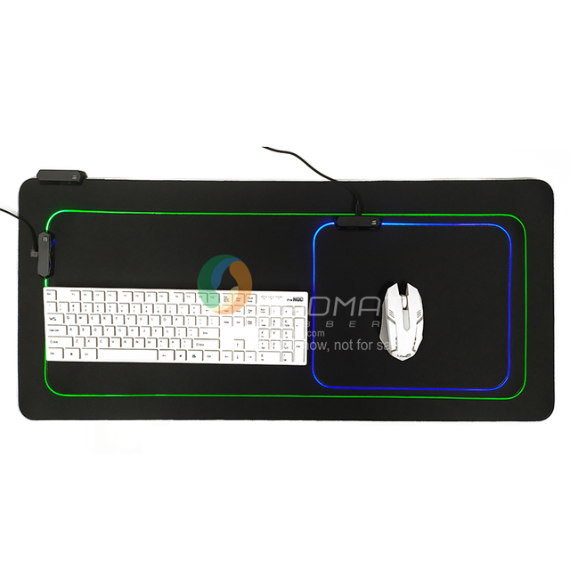 Extra Extended RGB Soft Large Mouse Pad Smooth Surface XXL  RGB Mouse Mat for Laptop Computer PC Games