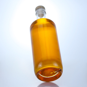 Bouteille en verre Super Flint de 700 ml et 750 ml, base lourde, cylindrique, pour l'emballage du rhum et de la <span class=keywords><strong>vodka</strong></span> - Product Image 4