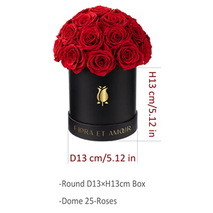 Nuevas Ideas de Regalo para el Día de San Valentín, 99 Rosas Eternas, Logotipo Personalizado, Flor Floral, Flor Inmortal, Caja de Rosas Eternas Preservadas - Product Image 4