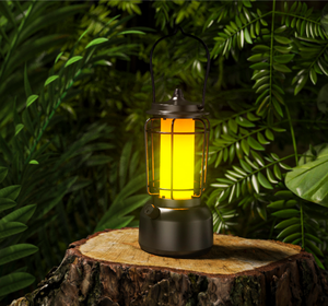 Lámpara de Camping con 3 Modos de Luz, Linterna LED Regulable para Tienda de Campaña con Banco de Energía para Interiores y Exteriores - Product Image 1