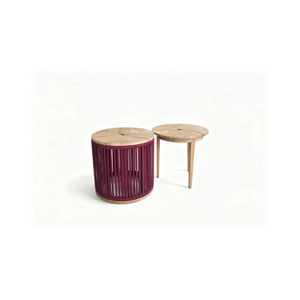 Table d'appoint moderne au design élégant et charmant, surface polyvalente pour lampe, livres, décoration, salon, chambre, meubles de maison - Product Image 1