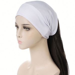 Tube Bonnet Hat Head Cover Durag Muslim Inner Hijabs Cap Under <b>Scarf</b> Turban for Women - Product Image 2