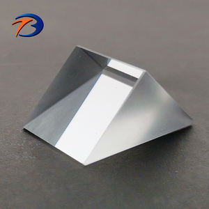 OEM 직사각형 프리즘 광학 K9 Bk7 유리 프리즘 45 90 도 직각 삼각형 프리즘 은색 코팅 - Product Image 2