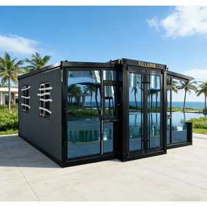 Cabine conteneur extensible de designer - Options de façade personnalisées pour projets immobiliers haut de gamme - Product Image 1