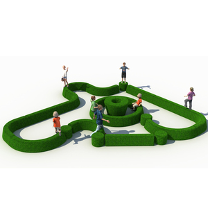 Équipement <span class=keywords><strong>de</strong></span> terrain <span class=keywords><strong>de</strong></span> jeu d'escalade en plein <span class=keywords><strong>air</strong></span> pour bébé doux équipement <span class=keywords><strong>de</strong></span> parc d'attractions pour enfants Grass Hill LLDPE Material Age 3 + EN71 Certified Ningle - Product Image 1