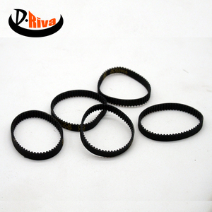 Correa de distribución síncrona de caucho PU personalizada de doble polea HTD3M de buena calidad OEM, 36 dientes, 20 dientes - Product Image 5