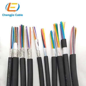Trvvp 1Mm Flexible Copper Conductor Flexible Pvc Insulated Automatic Transmission Control Cable