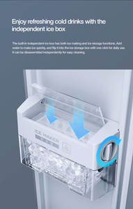 Refrigerador Inteligente Original Yunmi 603L con Pantalla Táctil y Función de Fabricación de Hielo - Product Image 6