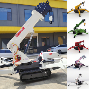 Rst L012 Ce Epa Euro 5 Điện Spider <span class=keywords><strong>Crane</strong></span> Xách Tay Nâng Cần Cẩu Máy Xây Dựng 3 Tấn Crawler 2T 3 T 5T 8T Mini Spider <span class=keywords><strong>Crane</strong></span> - Product Image 1