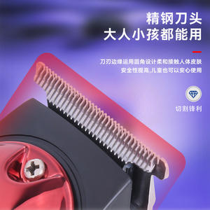 Tondeuse à cheveux électrique Kemei KM-247, 14 cm, rechargeable par USB, tondeuse professionnelle de salon avec écran LED et accessoires - Product Image 3