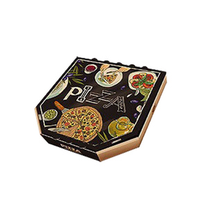 Personalizado caja de cartón caja de Pizza al por mayor corrugado reutilizable de alta calidad caja de Pizza - Product Image 6