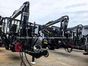 Rimorchi <span class=keywords><strong>Forestali</strong></span> Fuoristrada 4WD Fatti in Casa per Tronchi con Gru a Pinza e Caricatori a Joystick - Product Image 3