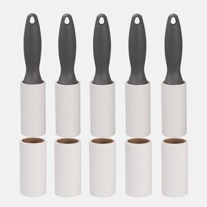 Rouleau à peluches collant personnalisé <span class=keywords><strong>de</strong></span> l'usine <span class=keywords><strong>Experts</strong></span> nettoyant la poussière Lint Rollers Tears 10 refill X 2 pk Pack lint roller For Clothes - Product Image 1