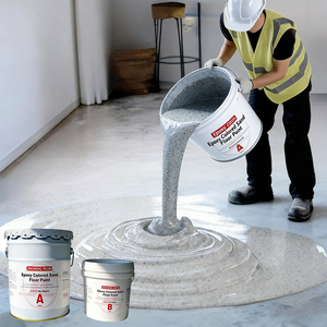 Pintura para Pisos de Color, Arena Coloreada, Revestimiento Epóxico para Pisos, Piedra Líquida, Textura de Granito, Revestimiento Autonivelante, Fabricación OEM ODM, Venta al Por Mayor - Product Image 1