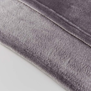 Sợi Nhỏ Ném Lông Cừu Giường Chăn Bán Buôn Giá Rẻ Rắn Màu Flannel Chăn Mùa Đông Ấm Áp Chăn - Product Image 5