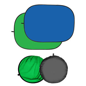 Di Colore solido Fotografia Sfondo di Tela 5x6.5 'Pieghevole Sfondo per la Fotografia (Chroma Blu/Chroma Verde) - Product Image 4