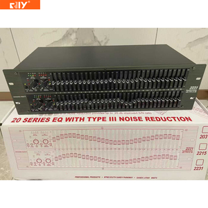 <span class=keywords><strong>Ecualizador</strong></span> Gráfico de 31 Bandas de Doble Canal 2231 con Reducción de Ganancia de 4 Etapas y Medidor de Entrada/Salida de 4 Etapas para Sistemas de Sonido Envolvente - Product Image 1