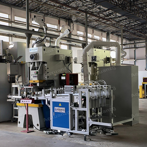 <span class=keywords><strong>Prensa</strong></span> neumática económica de 60T para línea de producción automática de contenedores de papel de aluminio máquina de fabricación de contenedores de papel de aluminio de 50 W - Product Image 1