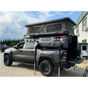 Camper Scarrabile a Soffietto, Camper per Pickup, <span class=keywords><strong>Roulotte</strong></span>, <span class=keywords><strong>Caravan</strong></span> da Viaggio, Camper per Camion, Veicolo da Spedizione, <span class=keywords><strong>Roulotte</strong></span> in Alluminio - Product Image 1