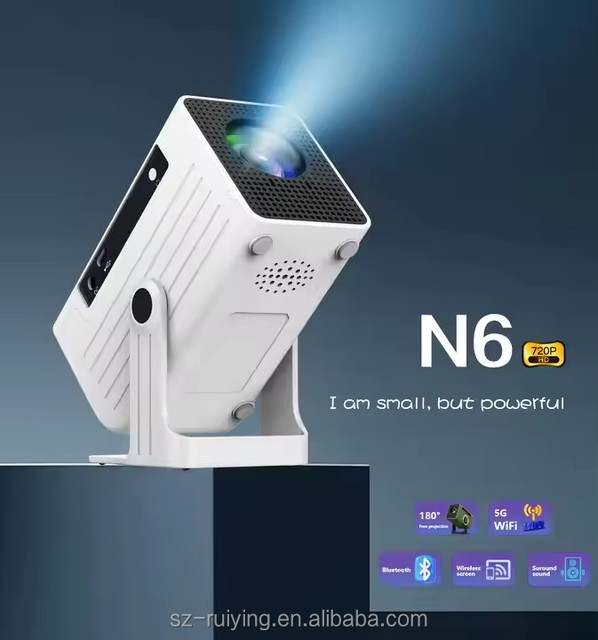 H96MAX B11 ATV Android 11.0 Projector with Voice Control 70Lumens 720p Resolution 2G RAM Wifi 6 3D Features