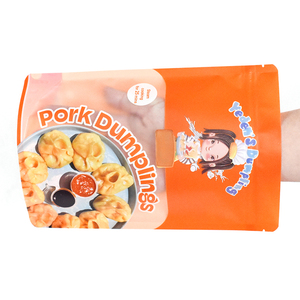 Sachet Doypack Personnalisé Refermable à Fermeture Éclair pour Emballage <span class=keywords><strong>de</strong></span> Dumplings Congelés, Idéal pour Dumplings au Porc, Plats Préparés et Aliments à Cuire à la Vapeur - Product Image 4