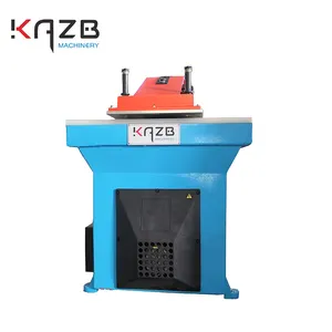 Fabric to foam hydraulic cutting machine for bra cups