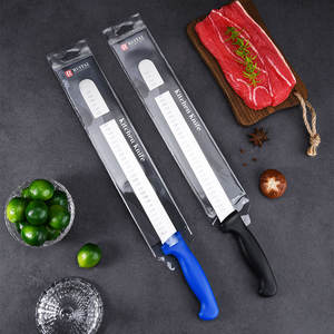RUITAI-Cuchillo de cocina profesional de 12 pulgadas, mango de plástico PP Azul, de acero inoxidable, para cortar jamón - Product Image 5