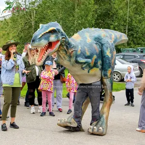 Produk Taman Hiburan Lainnya Kostum Dinosaurus Ringan untuk Karnaval Dinosaurus