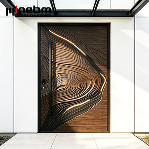 Puertas Pivotantes de Acero Inoxidable, Insonorizadas, de Seguridad y Antirrobo, Modernas, para Residencias, <span class=keywords><strong>Apartamentos</strong></span>, Hospitales, Fabricación Personalizada al por Mayor - Product Image 6